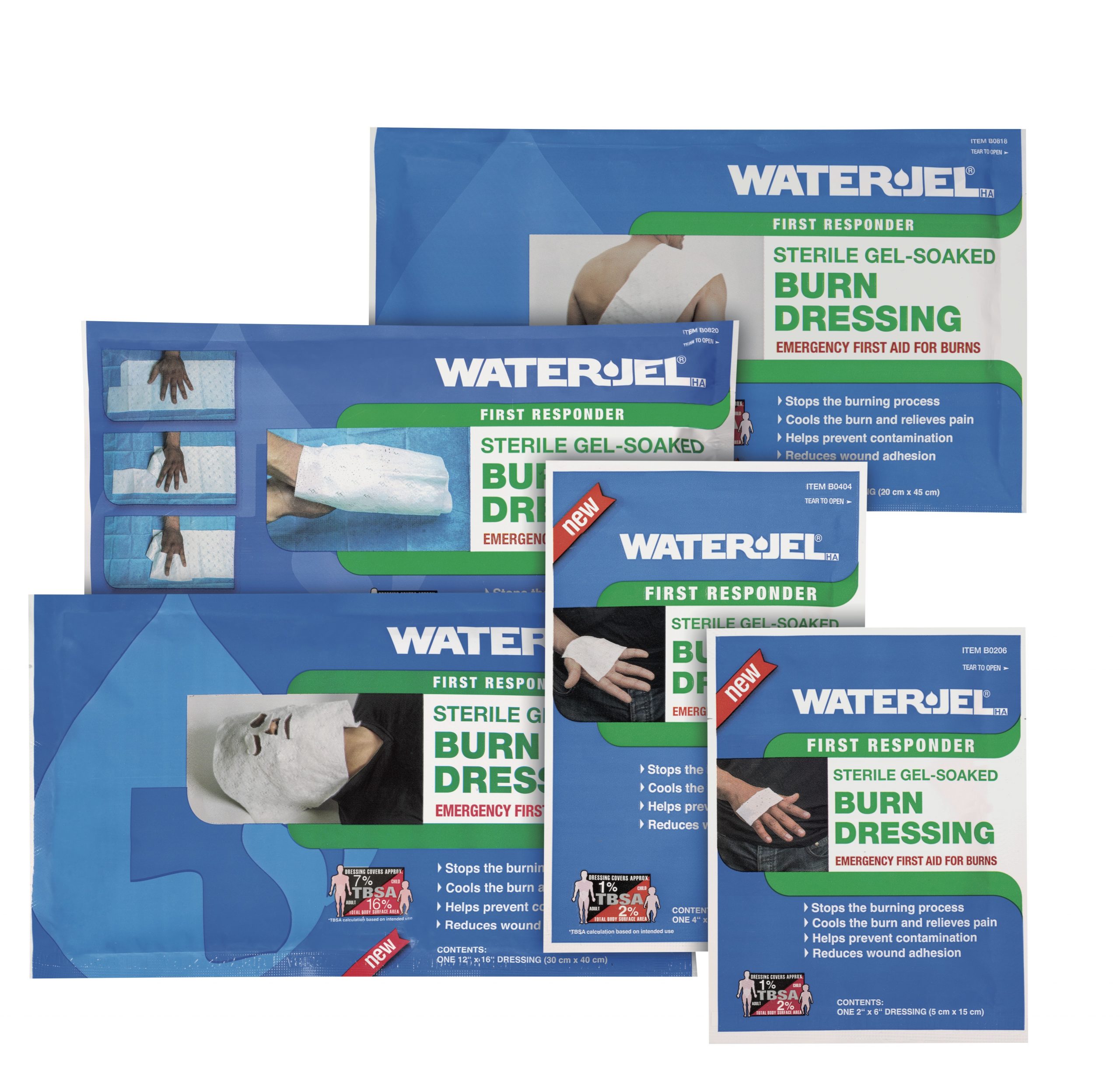 APÓSITOS PARA QUEMADURAS WATERJEL