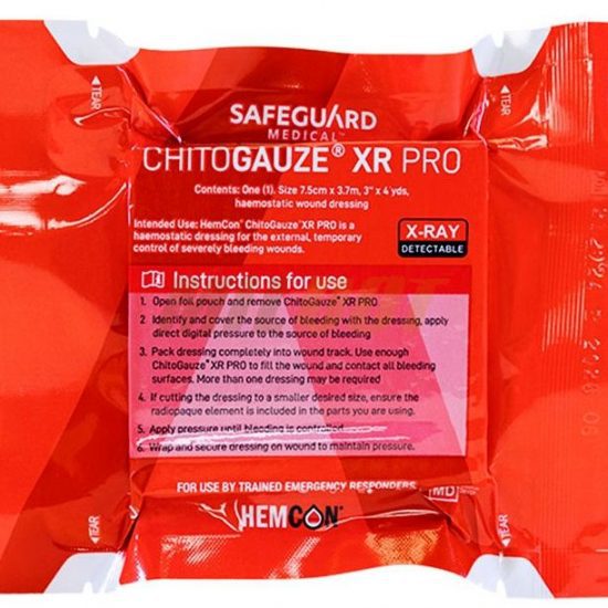 VENDA HEMOSTÁTICA CHITOGAUZE XR PRO