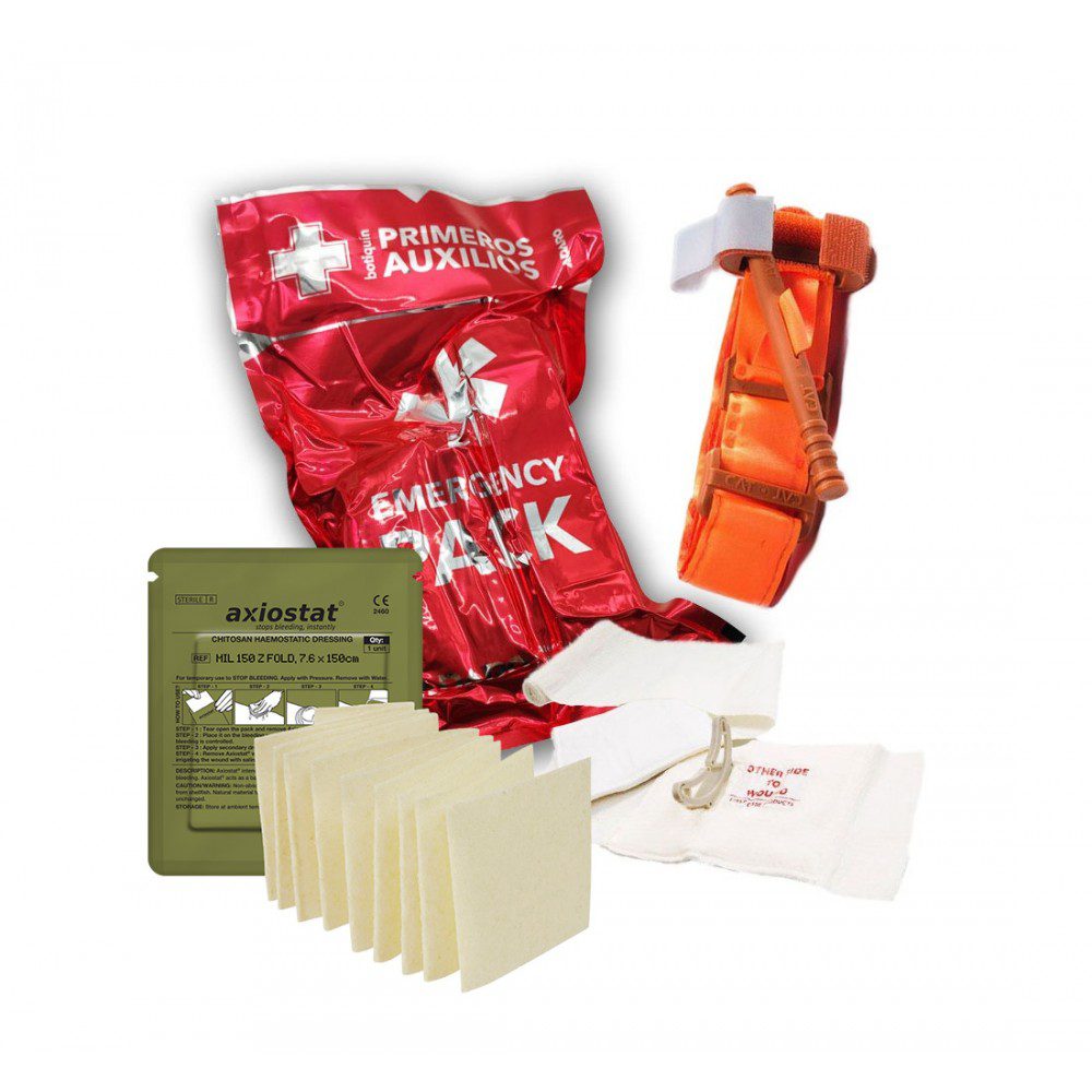 BOTIQUÍN PARA HEMORRAGIAS EMERGENCY PACK 3