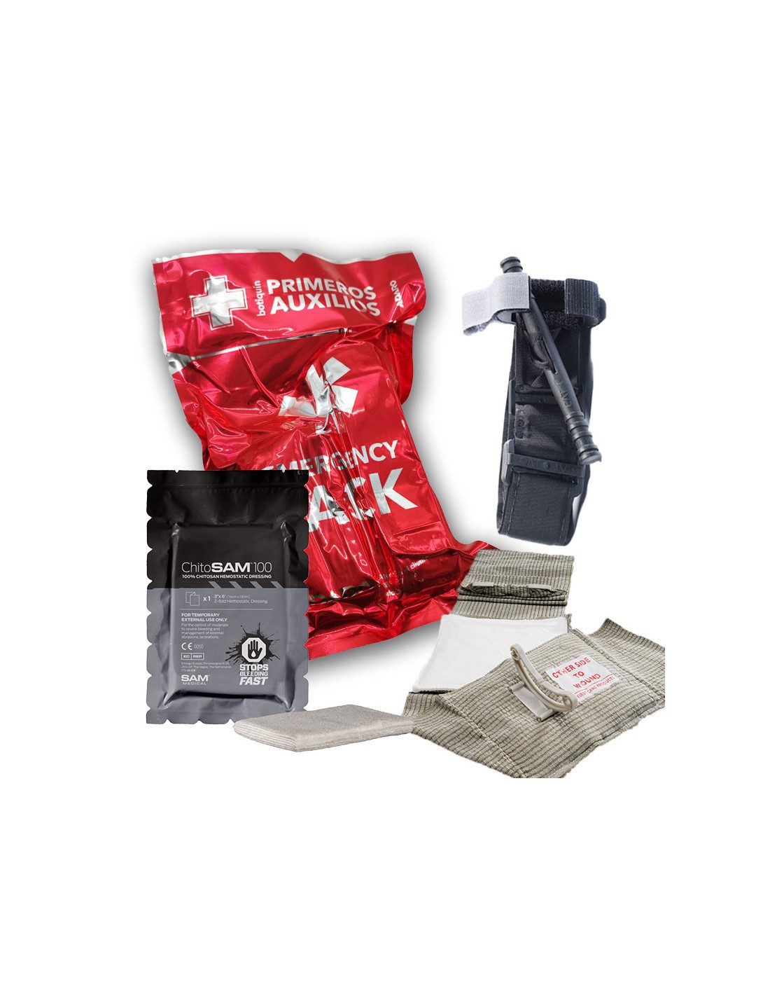 BOTIQUÍN PARA HEMORRAGIAS EMERGENCY PACK 5