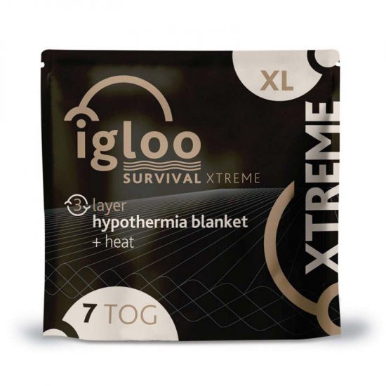 MANTA TÉRMICA CON PARCHES DE CALOR ACTIVO IGLOO SURVIVAL XTREME